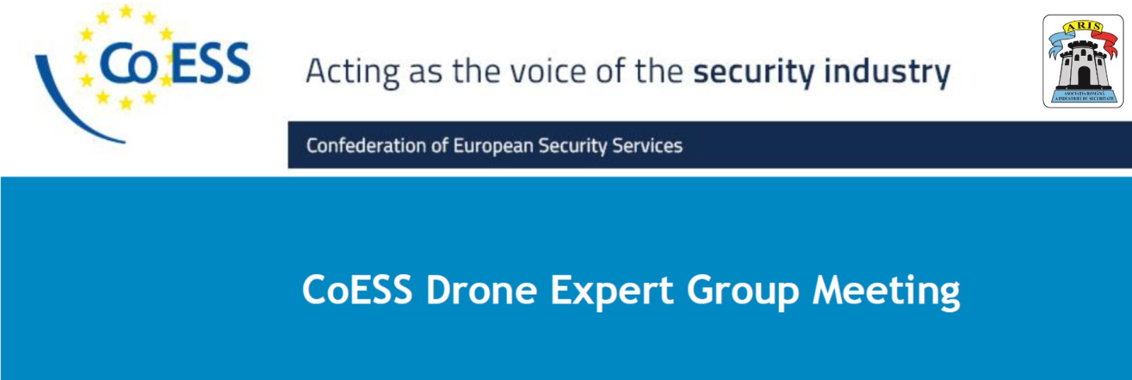 Grupul de Experți CoESS 2026 – Counter-UAS
